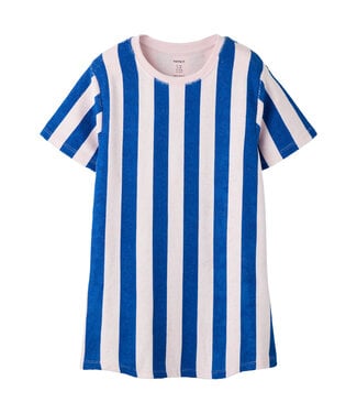 name it Jurk Terry roze blauw gestreept