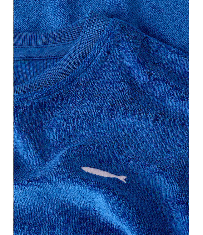 name it T-Shirt Terry Blauw girls vis