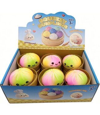 Dumpling Multi pastel color 8.5 cm