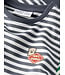 name it Sweater gestreept Kaster blauw