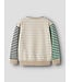 name it Sweater Bruce gestreept beige groen
