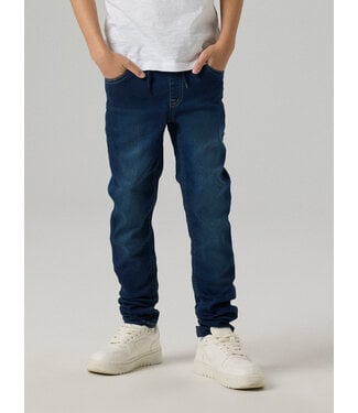 name it Jeans Ryan Slim sweat donkerblauw
