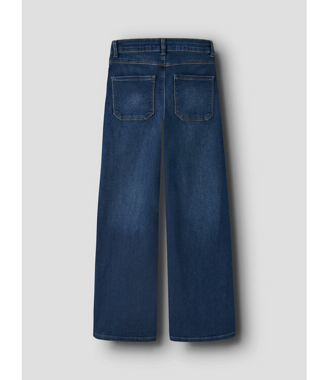 name it Polly Jeans Wide leg donkerblauw