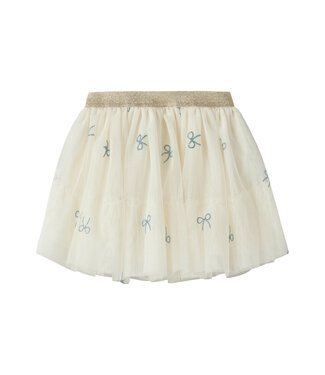 name it Tulle rok Kira blauwe strikjes