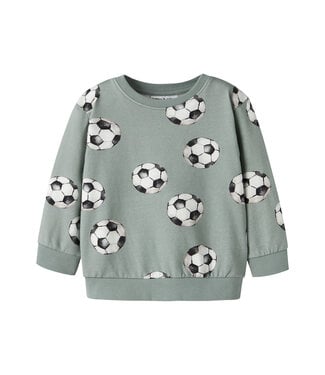 name it Sweater Louie Voetbal Groen