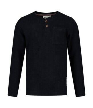 Sturdy Longsleeve Tetra donkerblauw Rock the earth