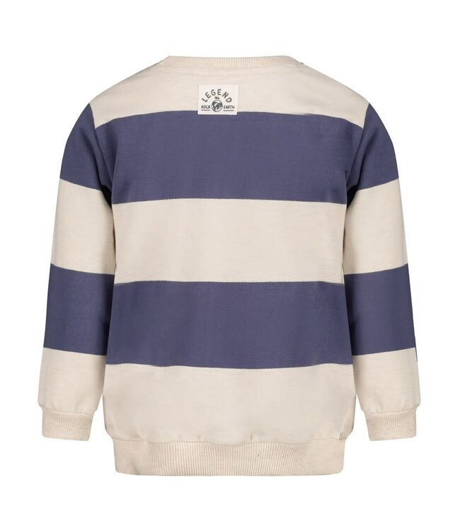 Sturdy Sweater Gestreept blauw Rock the earth