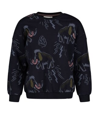 Sturdy Sweater Mammoet donkerblauw Rock The earth