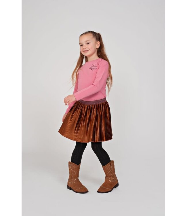 Jubel Rok plise koper City Chic