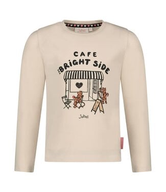 Jubel Longsleeve ecru Cafe bright side City chic