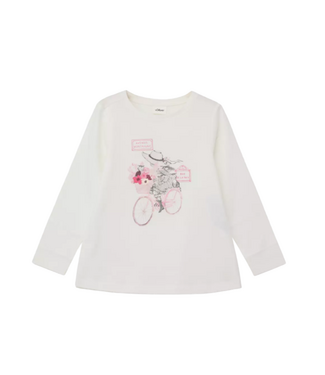 s.Oliver Longsleeve Avenue Montagne ecru