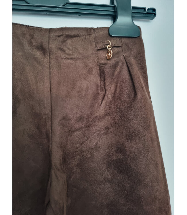 s.Oliver Wide leg Bruin Suede
