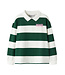 name it Polo sweat girls Flito groen gestreept girls