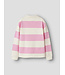 name it Polo sweat girls Flito roze gestreept