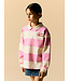 name it Polo sweat girls Flito roze gestreept