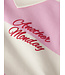 name it Polo sweat girls Flito roze gestreept
