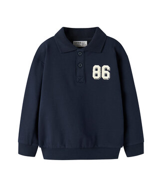 name it Polo sweat boys 86 donkerblauw