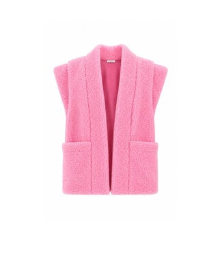 B-Nosy Teddy Gilet roze