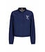 B-Nosy Sweat vestje Carrie donkerblauw strik