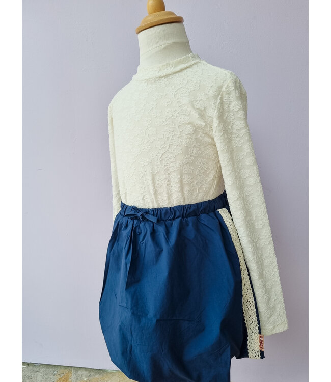 B-Nosy Woven longsleeve Winter white Carrie