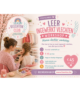 Workshop basis invlechten do 5 november 13u -14u30 (herfstvakantie)