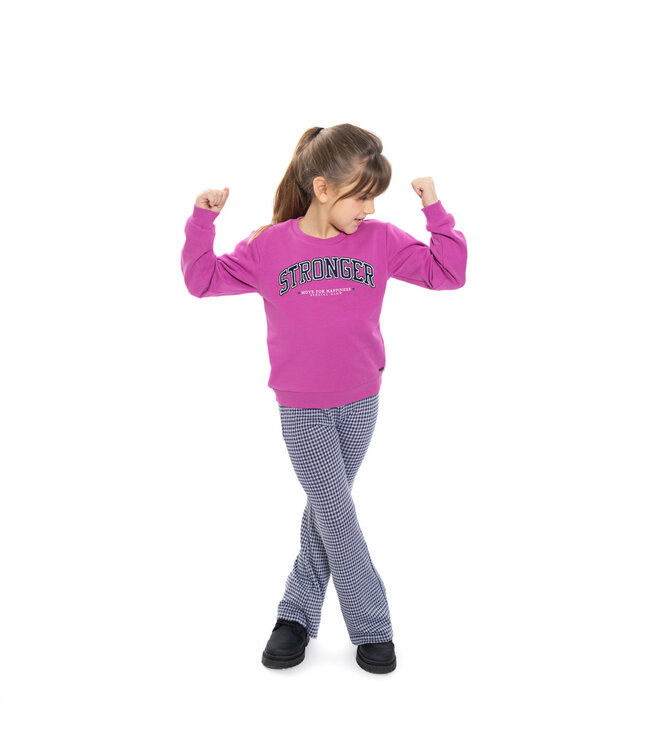 No Way Monday Sweater Mauve Stronger