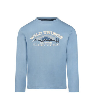Koko Noko Longsleeve lichtblauw Wild Things