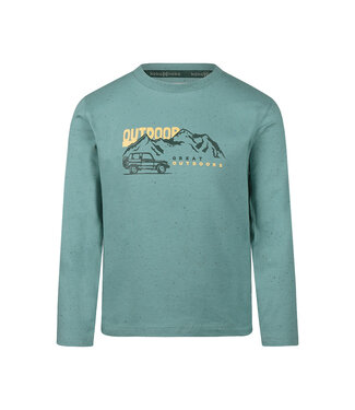 Koko Noko Longsleeve turquoise spikkled Mountains