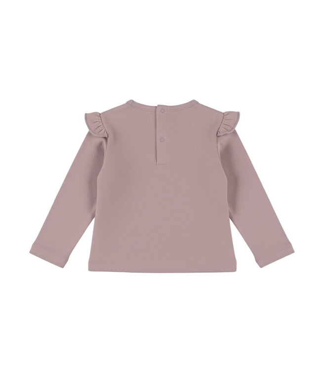 Dirkje Longsleeve lavender ballerina schoenen