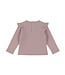 Dirkje Longsleeve lavender ballerina schoenen