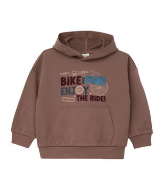 s.Oliver Sweater bruin Bike the Ride