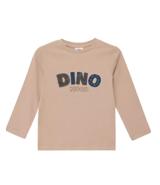 s.Oliver Longsleeve beige Dino Mood