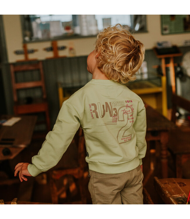 Koko Noko Sweater Lime Run