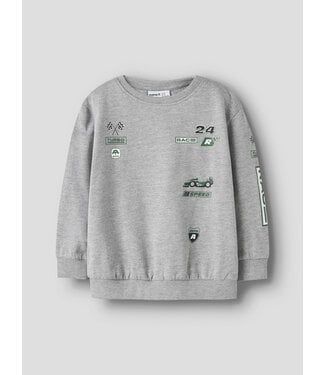 name it Sweater Explore race speed Grijs