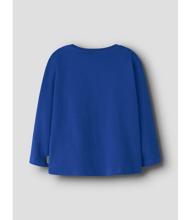 name it Longsleeve kobalt blauw work zone