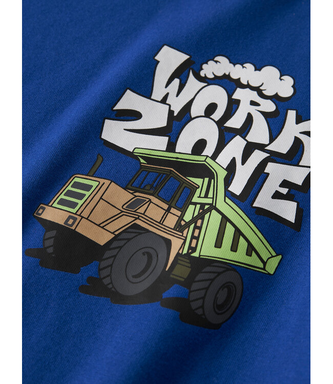 name it Longsleeve kobalt blauw work zone