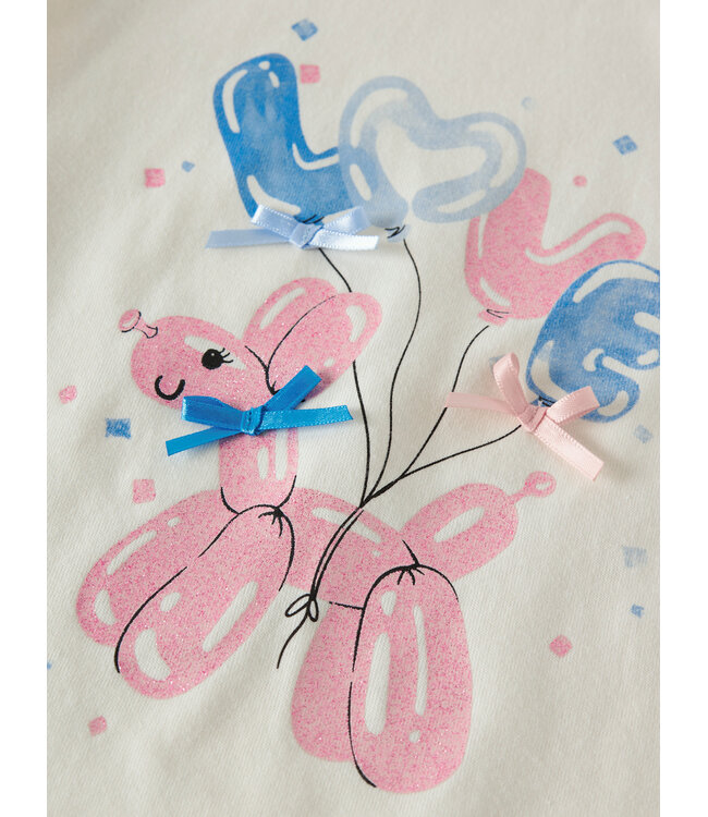 name it Longsleeve balloon dog ecru