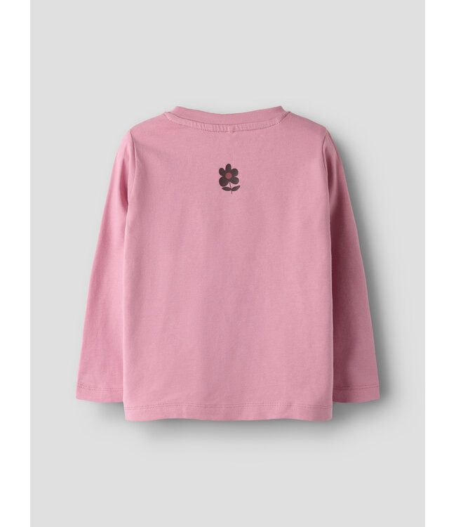 name it Longsleeve oudroze bloem Petal Power