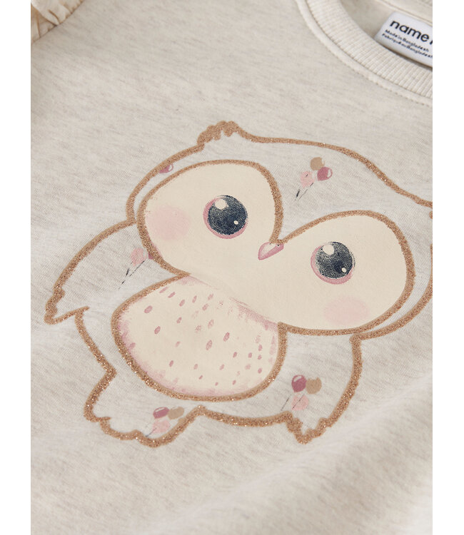 name it Sweater Uiltje beige