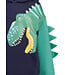 Blue Seven Hoodie Dino groen blauw