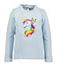 Blue Seven Longsleeve lichtblauw unicorn