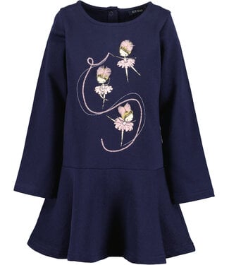 Blue Seven Jurk donkerblauw ballerina's