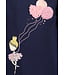 Blue Seven Longsleeve donkerblauw Ballerina Balloon