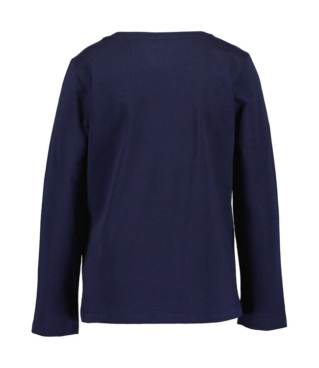 Blue Seven Longsleeve donkerblauw Ballerina Balloon