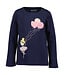 Blue Seven Longsleeve donkerblauw Ballerina Balloon