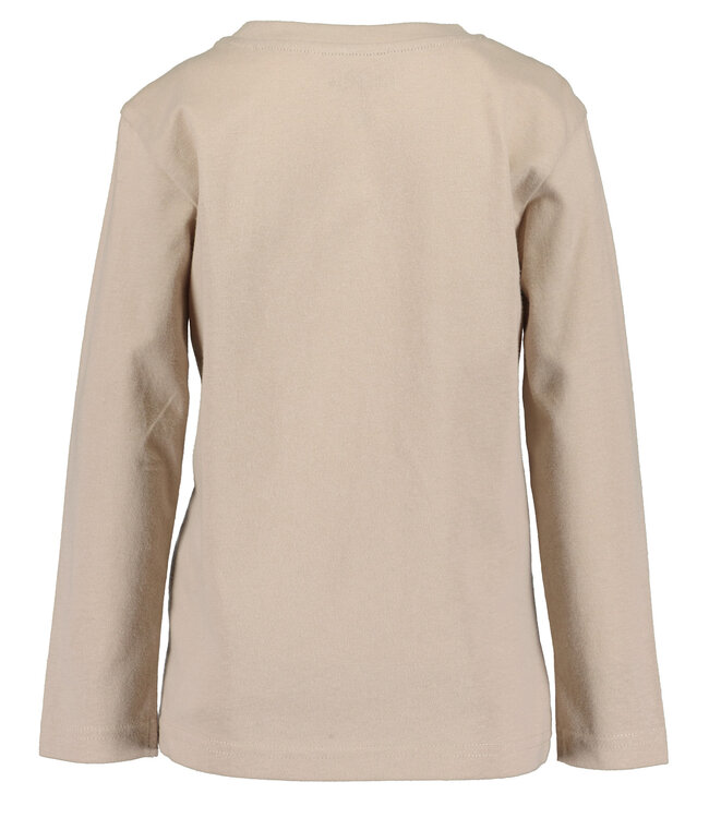 Blue Seven Longsleeve beige dog skater