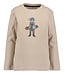 Blue Seven Longsleeve beige dog skater