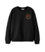 name it Sweater Skate crew zwart