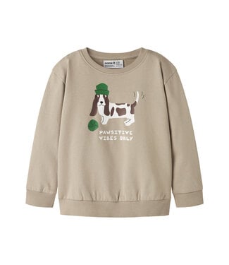 name it Sweater beige Paw vibes