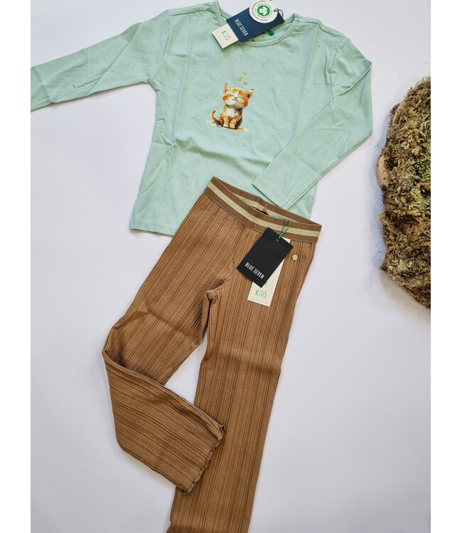 Blue Seven Ribble broek lichtbruin